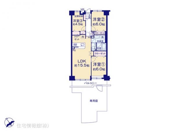 中古マンション 埼玉県さいたま市南区四谷２丁目7-18 JR武蔵野線西浦和駅 3,690万円