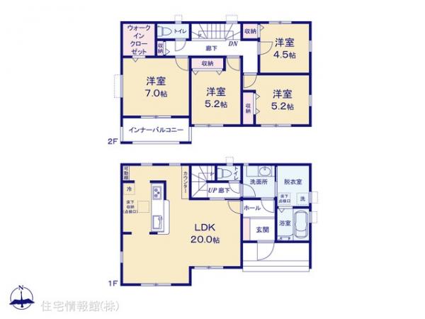 新築戸建 千葉県市原市桜台３丁目16-8 JR内房線姉ヶ崎駅 3,190万円