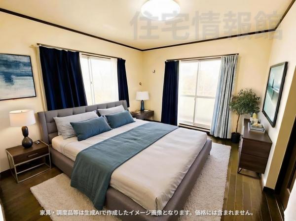 秦野市北矢名 中古戸建 寝室