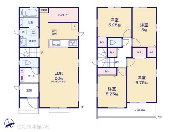 新築戸建 千葉県船橋市海神４丁目17-15 京成本線海神駅 6,790万円