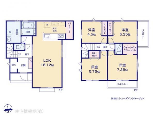 新築戸建 東京都八王子市四谷町736-1 JR中央線八王子駅 2,980万円