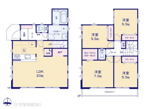 新築戸建 神奈川県大和市中央６丁目294-21 相鉄本線大和駅 6,999万円