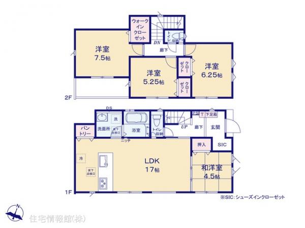新築戸建 千葉県松戸市二十世紀が丘梨元町51-4 北総鉄道北国分駅 5,490万円