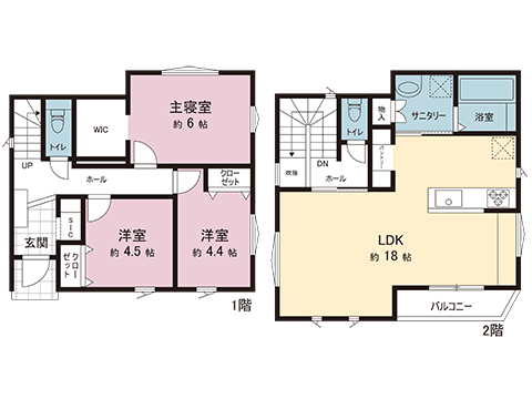 新築戸建 伊勢原市高森 小田急線愛甲石田駅 2,980万円