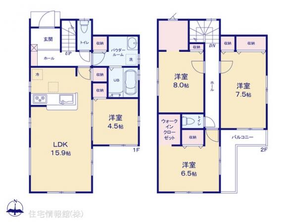 新築戸建 東京都八王子市大谷町714-2 JR八高線（八王子〜高麗川）北八王子駅 3,980万円