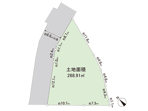 土地 横須賀市芦名１丁目 JR横須賀線衣笠駅 2,400万円
