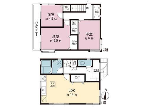 中古戸建 大和市西鶴間８丁目 小田急江ノ島線鶴間駅 2,997万円