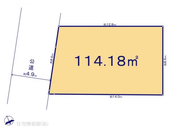 土地 千葉県鎌ケ谷市中央２丁目4-7 北総鉄道新鎌ケ谷駅 3,490万円