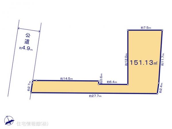 土地 千葉県鎌ケ谷市中央２丁目4-7 北総鉄道新鎌ケ谷駅 2,890万円