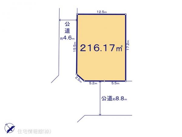 土地 神奈川県横浜市港北区高田西３丁目1796-5 横浜市営地下鉄グリーンライン高田駅 8,780万円