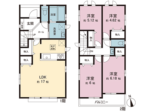 新築戸建 町田市小山町 京王相模原線多摩境駅 5,190万円