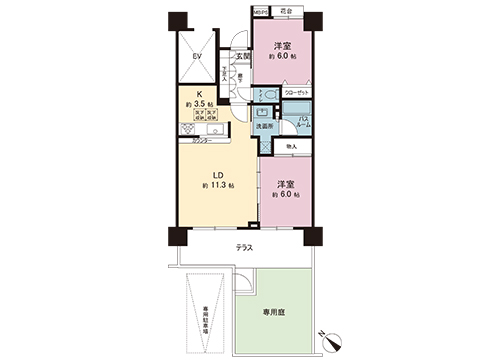 中古マンション 川越市岸町１丁目 JR川越線川越駅 2,280万円