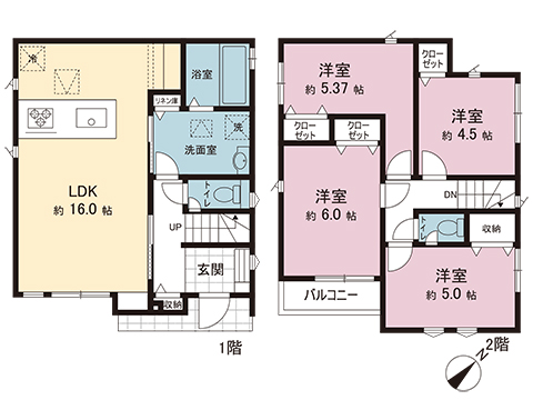新築戸建 藤沢市亀井野 小田急江ノ島線六会日大前駅 4,990万円