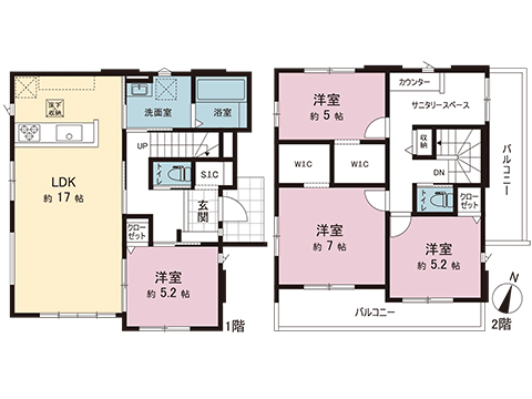 新築戸建 宇都宮市細谷町 東武宇都宮線東武宇都宮駅 3,498万円