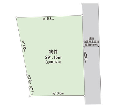 土地 宇都宮市峰３丁目 宇都宮芳賀ライト線峰駅 2,780万円