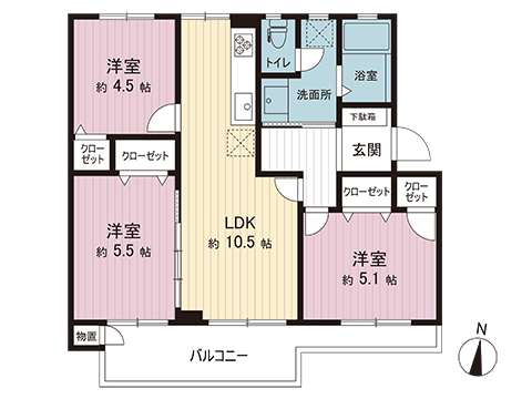 中古マンション 相模原市南区相模台団地 小田急線小田急相模原駅 1,690万円