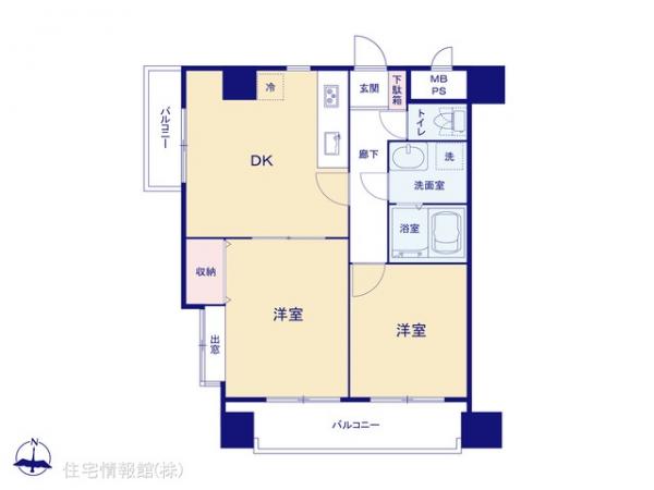 中古マンション 東京都世田谷区松原３丁目23-28 京王線下高井戸駅 6,980万円