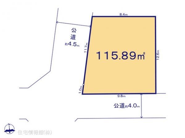 土地 東京都西東京市泉町２丁目1730-19 西武池袋線ひばりヶ丘駅 5,298万円