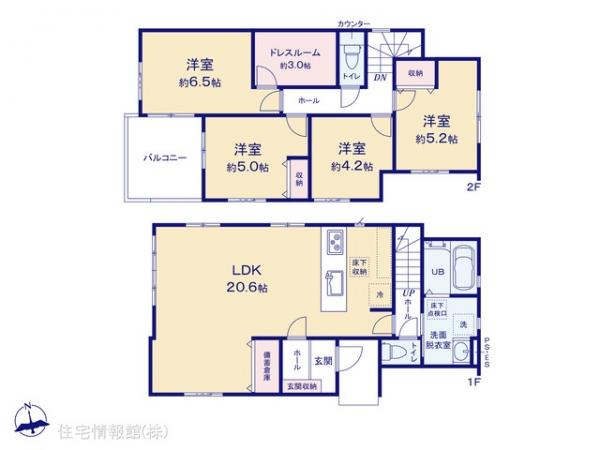 新築戸建 埼玉県春日部市備後東７丁目11 東武伊勢崎線武里駅 3,999万円