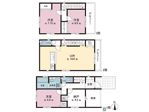 新築戸建 横浜市金沢区富岡東６丁目 京急本線京急富岡駅 5,980万円