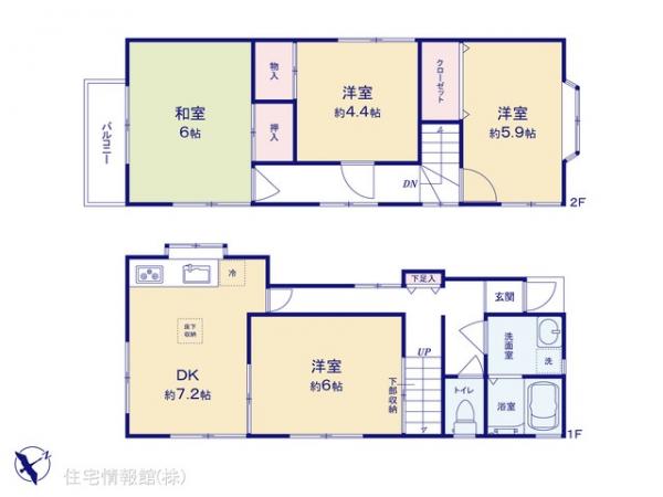 中古戸建 神奈川県横浜市戸塚区上矢部町758-12 JR横須賀線東戸塚駅 2,680万円