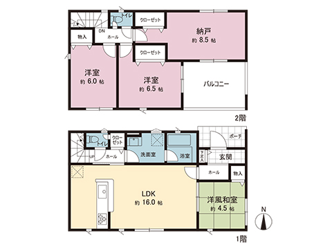 新築戸建 秦野市堀西 小田急線渋沢駅 2,880万円