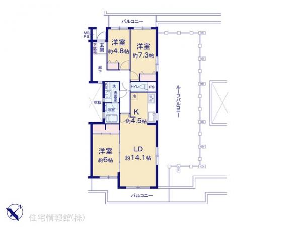 中古マンション 神奈川県横浜市金沢区富岡西７丁目41-1 京急本線京急富岡駅 3,180万円