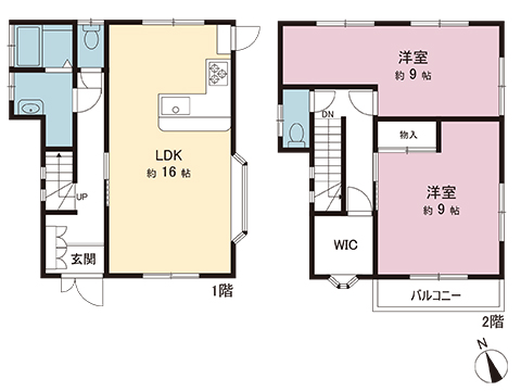 中古戸建 宇都宮市今泉新町 宇都宮芳賀ライト線峰駅 2,349万円