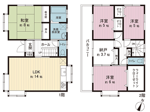 中古戸建 ふじみ野市新田１丁目 東武東上線ふじみ野駅 3,099万円