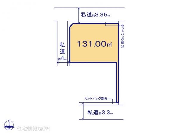 土地 神奈川県横浜市港北区仲手原２丁目39-14 東急東横線妙蓮寺駅 6,180万円