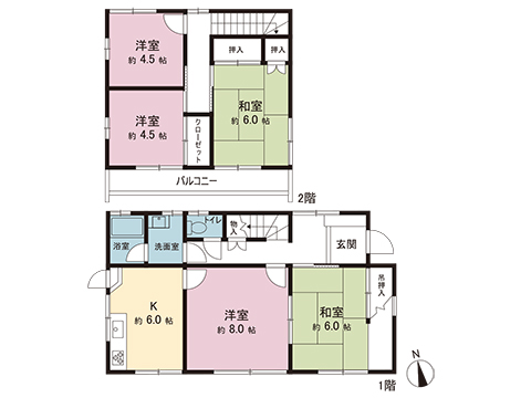 中古戸建 綾瀬市小園南２丁目 小田急線海老名駅 3,380万円