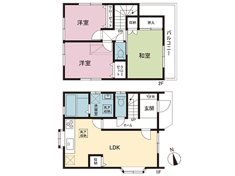 中古戸建 春日部市一ノ割３丁目 東武伊勢崎線一ノ割駅 2,280万円