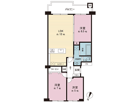 中古マンション 大和市つきみ野５丁目 東急田園都市線つきみ野駅 3,780万円