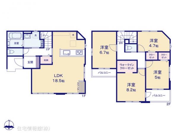 新築戸建 千葉県佐倉市鏑木町１丁目8-29 JR総武本線佐倉駅 4,299万円