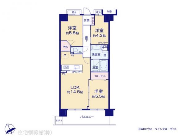 中古マンション 千葉県船橋市北本町２丁目40-1 東武野田線塚田駅 4,399万円