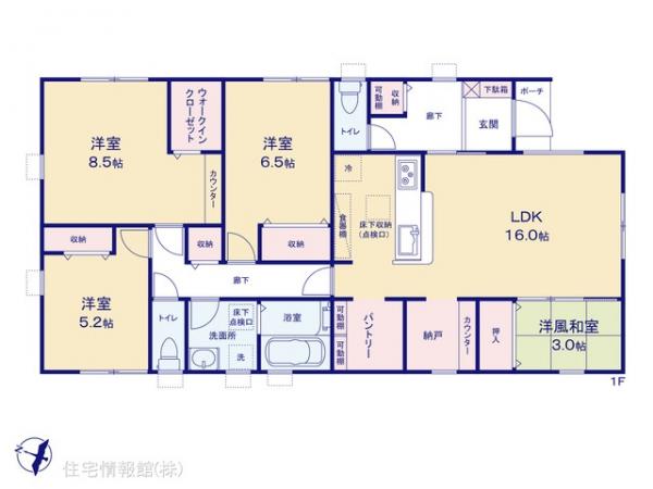新築戸建 千葉県野田市木間ケ瀬634 東武野田線川間駅 2,680万円