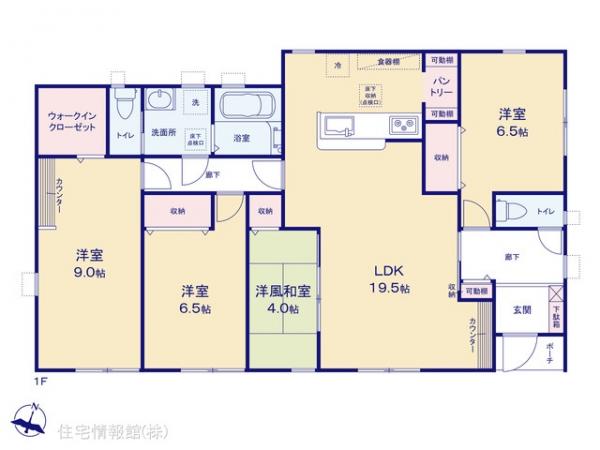 新築戸建 千葉県野田市木間ケ瀬634 東武野田線川間駅 2,580万円
