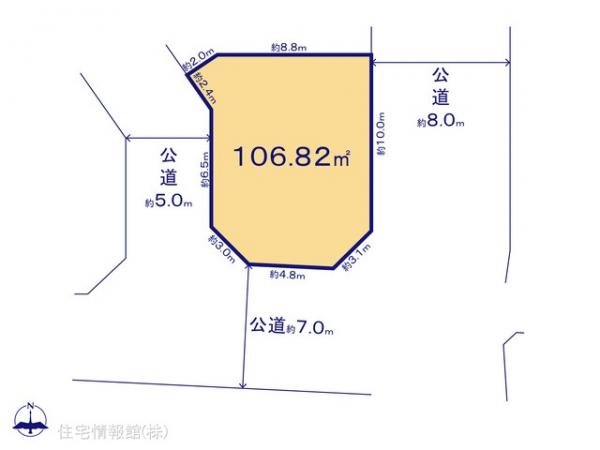 土地 千葉県千葉市中央区都町５丁目889-7 JR総武本線千葉駅 1,999万円