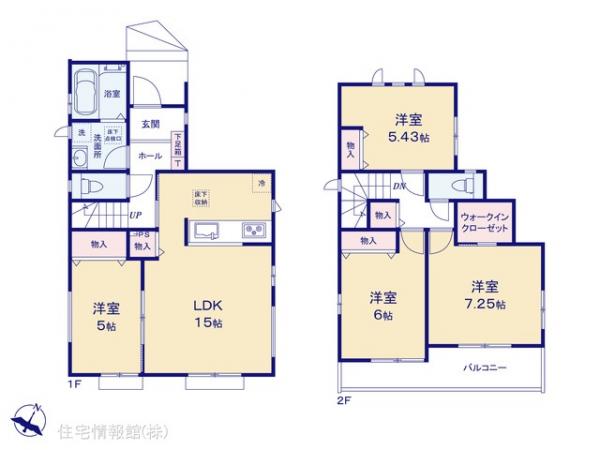 新築戸建 千葉県市川市本北方３丁目19-3 京成本線京成中山駅 5,090万円