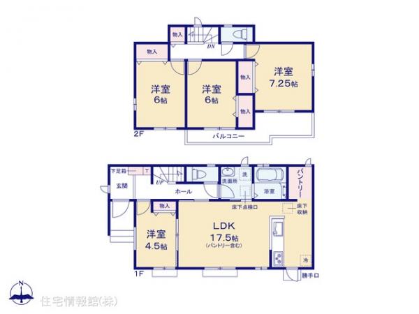 新築戸建 千葉県船橋市松が丘２丁目27-3 京成松戸線高根公団駅 3,590万円