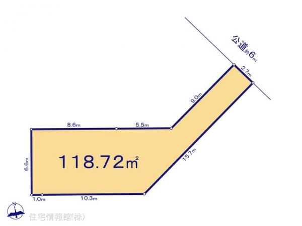土地 埼玉県川口市大字安行領根岸413 JR武蔵野線東浦和駅 2,290万円