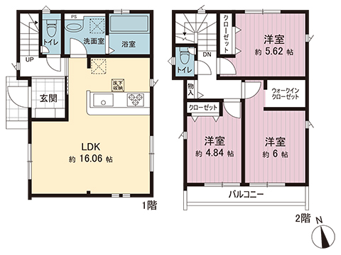 新築戸建 八王子市中野町 JR中央線八王子駅 2,999万円