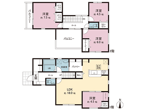 新築戸建 あきる野市油平 JR五日市線秋川駅 4,180万円