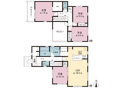 新築戸建 あきる野市油平 JR五日市線秋川駅 4,180万円