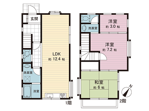 中古戸建 相模原市南区西大沼２丁目 JR横浜線古淵駅 2,499万円