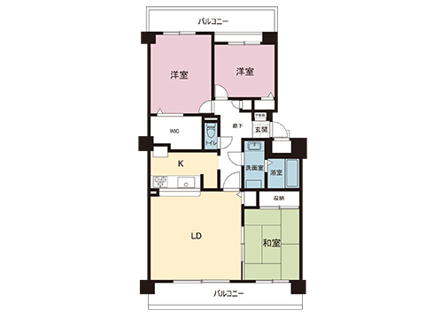 中古マンション 千葉市緑区おゆみ野中央３丁目 京成千原線おゆみ野駅 2,350万円