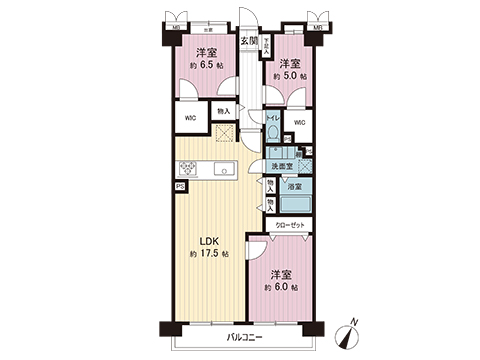 中古マンション ふじみ野市大井 東武東上線ふじみ野駅 3,490万円