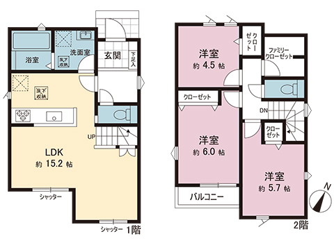 新築戸建 八王子市西寺方町 JR中央本線八王子駅 2,680万円