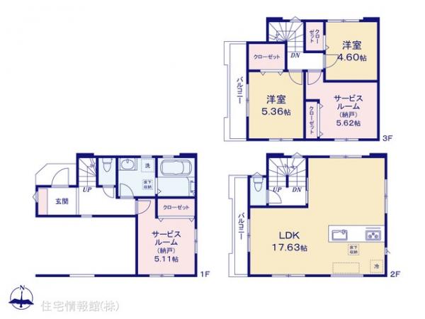 新築戸建 千葉県船橋市山手２丁目12-19 東武野田線新船橋駅 4,780万円
