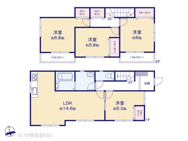 中古戸建 千葉県船橋市丸山２丁目17-16 東武野田線馬込沢駅 1,999万円